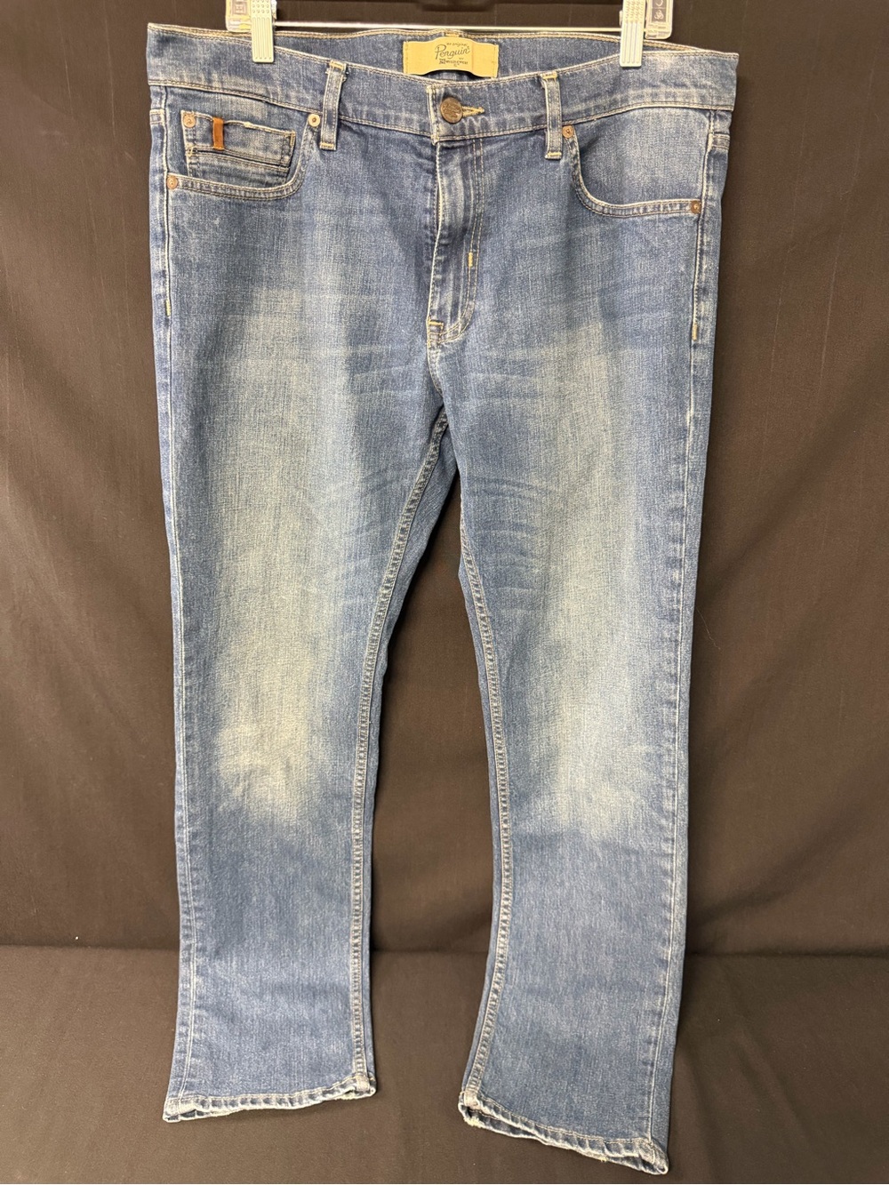 Original Penguin Munsingwear Men’s Slim Jeans Medium Wash Denim